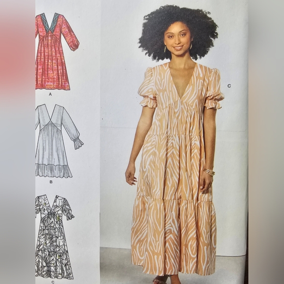 Simplicity Sewing Pattern Dress R11704 - Picture 2 of 4